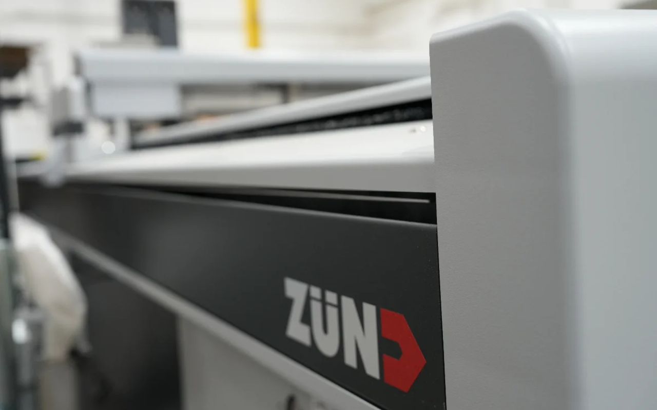CNC routing, welding, or multi-layer assembly in process