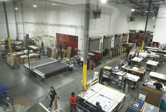 Fabrication floor